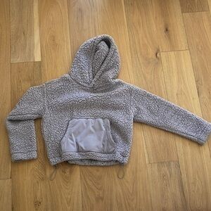 Zella purple fuzzy hoodie